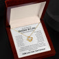 Mother In Law, Mother Of The Groom Love Knot Necklace