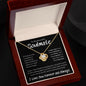 To My Beautiful Soulmate Love Knot Necklace