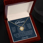 To My Amazing Girlfriend Love Knot Necklace