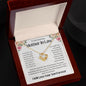 To My Amazing Mother In Law To Be Love Knot Necklace