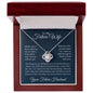 To My Future Wife, Journey Together Love Knot Necklace