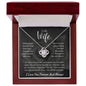 To My Wife Love Knot Necklace