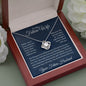 To My Future Wife, Journey Together Love Knot Necklace