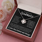 To My Beautiful Soulmate Love Knot Necklace