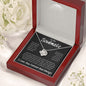 To My Soulmate Took My Breath Away, Love Knot Necklace