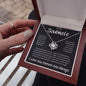To My Soulmate Took My Breath Away, Love Knot Necklace