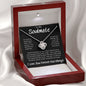 To My Soulmate Took My Breath Away, Love Knot Necklace