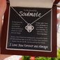 To My Beautiful Soulmate Love Knot Necklace