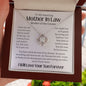Mother In Law, Mother Of The Groom Love Knot Necklace