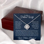 To My Future Wife, Journey Together Love Knot Necklace