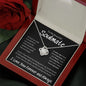 To My Beautiful Soulmate Love Knot Necklace