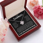To My Soulmate Took My Breath Away, Love Knot Necklace
