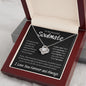 To My Beautiful Soulmate Love Knot Necklace