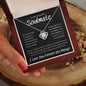 To My Beautiful Soulmate Love Knot Necklace