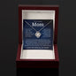 To My Loving Mom Love Knot Necklace