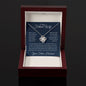 To My Future Wife, Journey Together Love Knot Necklace