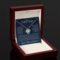To My Future Wife, Journey Together Love Knot Necklace