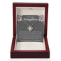 To My Beautifyl Daughter Incredible Blessing Love Knot Necklace
