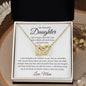 My Beautiful Daughter Interlocking Hearts Necklace
