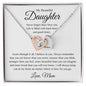 My Beautiful Daughter Interlocking Hearts Necklace