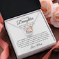 My Beautiful Daughter Interlocking Hearts Necklace