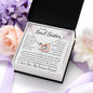 To My Soul Sister Interlocking Hearts Necklace