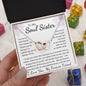 To My Soul Sister Interlocking Hearts Necklace