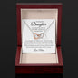 My Beautiful Daughter Interlocking Hearts Necklace