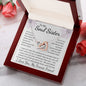 To My Soul Sister Interlocking Hearts Necklace
