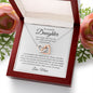 My Beautiful Daughter Interlocking Hearts Necklace
