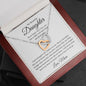 My Beautiful Daughter Interlocking Hearts Necklace