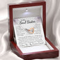 To My Soul Sister Interlocking Hearts Necklace