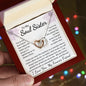 To My Soul Sister Interlocking Hearts Necklace