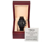 To My Love Black Chronograph Watch