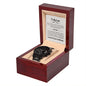 To My Love Black Chronograph Watch
