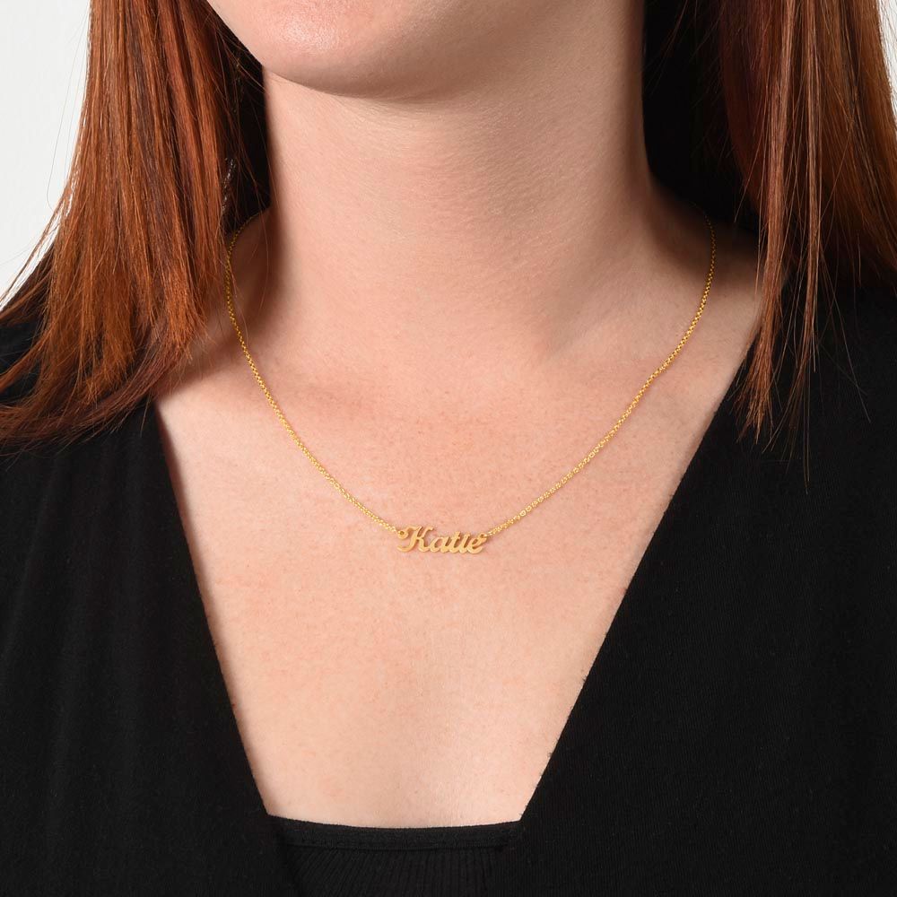 My Beautiful Girlfriend Personalized Name Necklace