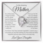 To My Amazing Mother Forever Love Necklace
