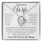 To My Amazing Wife Forever Love Necklace