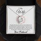 To My Wife, Amazing Life Forever Love Necklace