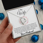 To My Wife, Amazing Life Forever Love Necklace