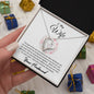 To My Wife, Amazing Life Forever Love Necklace