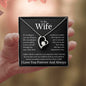 To My Wife Heart Is Full Forever Love Necklace