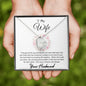 To My Wife, Amazing Life Forever Love Necklace