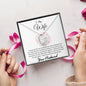 To My Wife, Amazing Life Forever Love Necklace