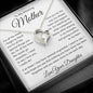 To My Amazing Mother Forever Love Necklace