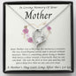 In Loving Memory Of Your Mother Forever Love Necklace