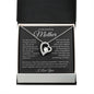 To My Amazing Mother, I Love You Forever Love Necklace