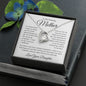 To My Amazing Mother Forever Love Necklace