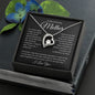 To My Amazing Mother, I Love You Forever Love Necklace