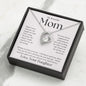 My Beautiful Mom, In My Heart Forever Love Necklace